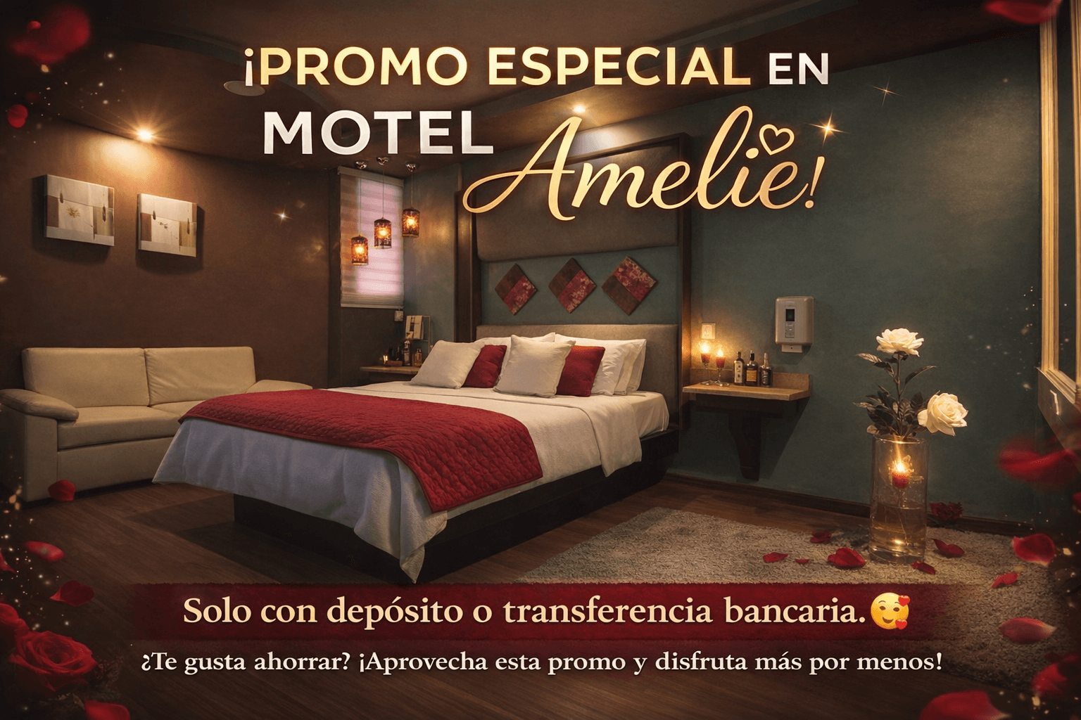 Promo especial en Motel Amelie VIP